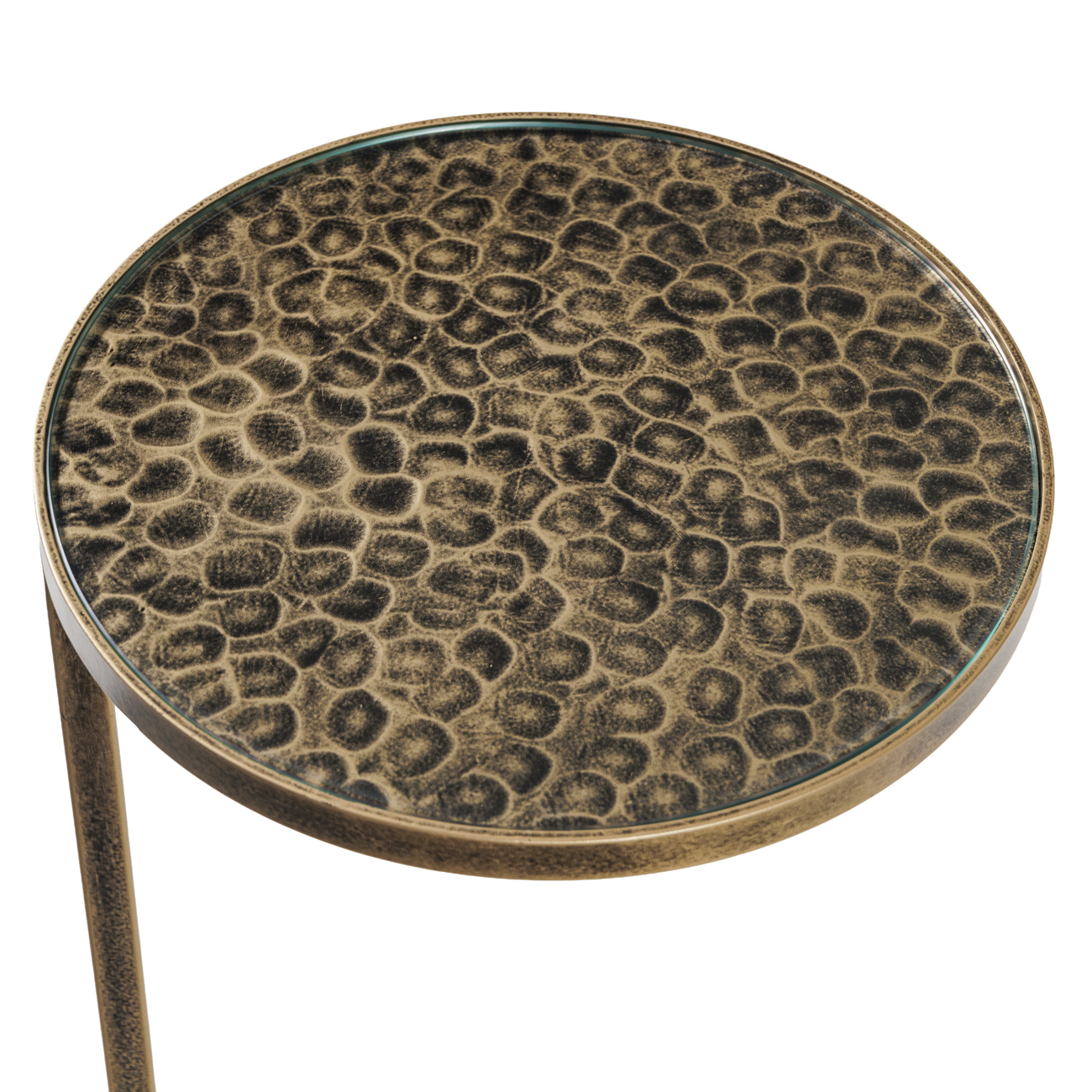 Iota Glass Accent Table