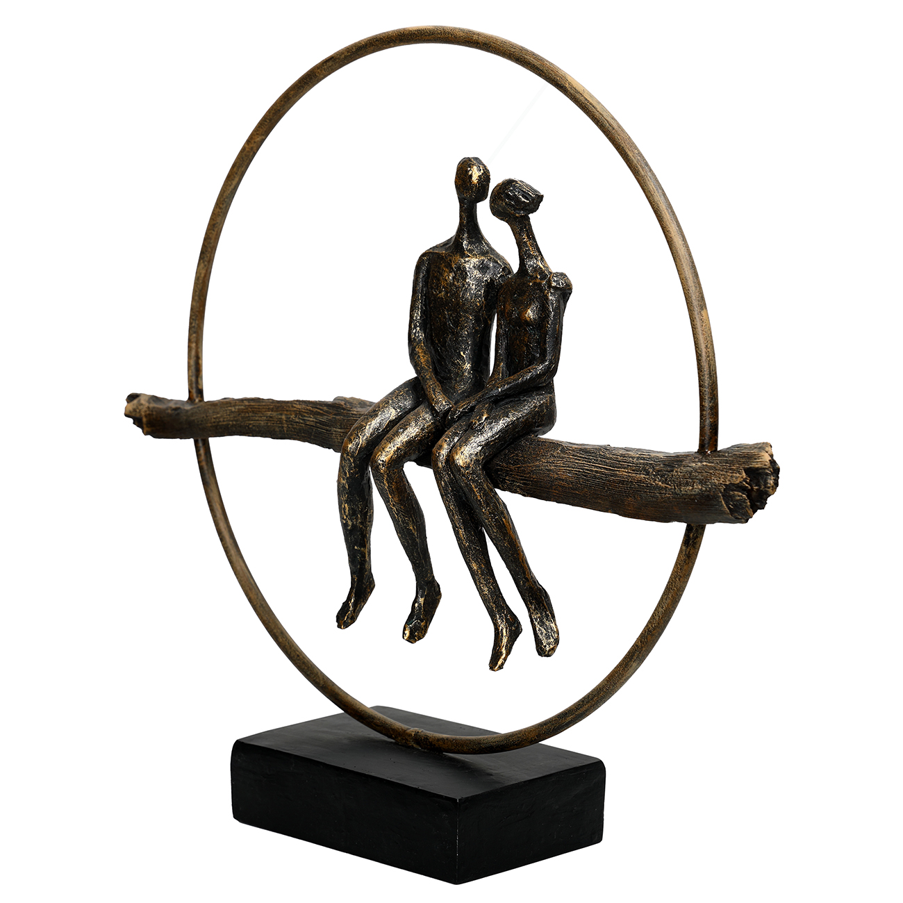 Circle of Life Couple  Sculpture