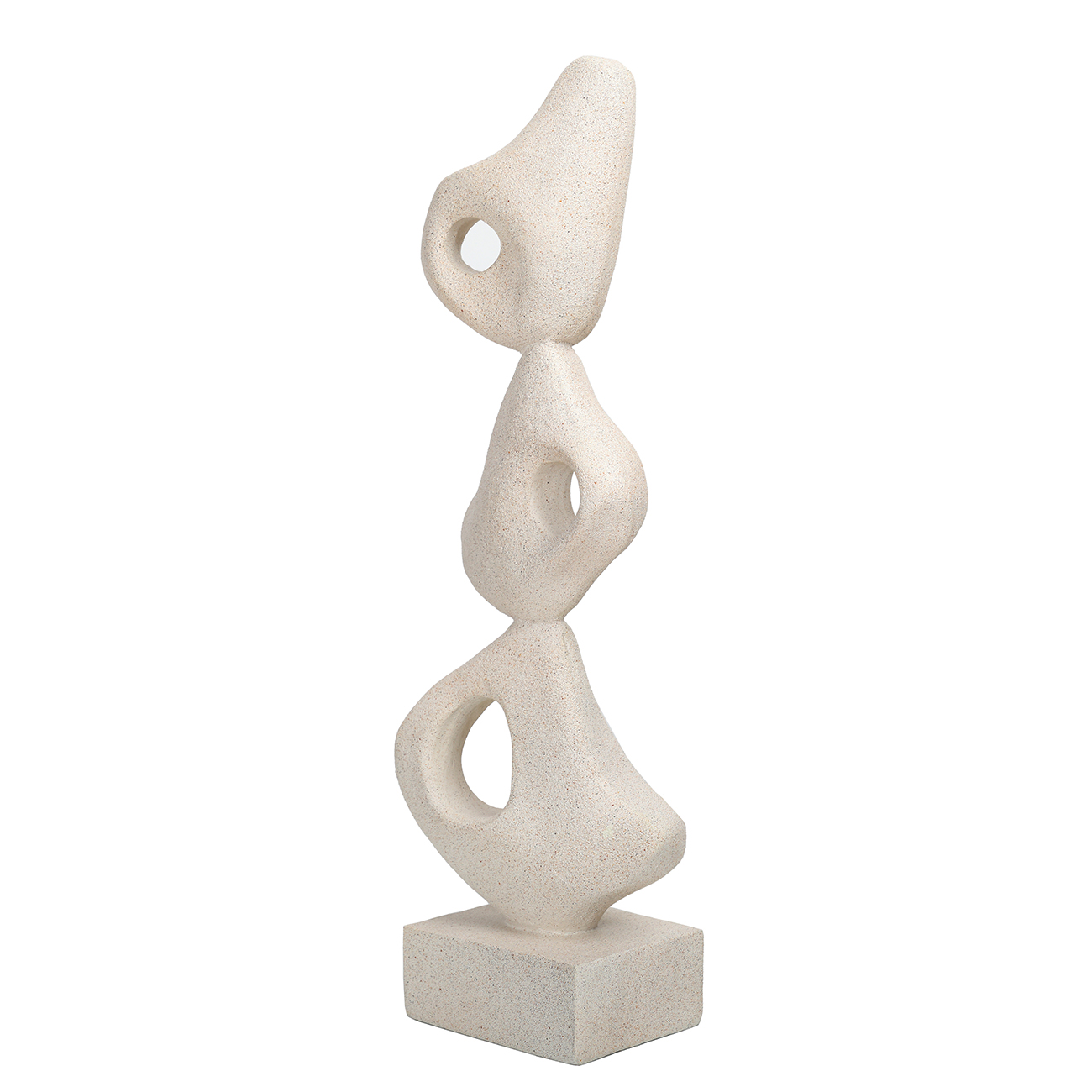 Aven Stacked Organic Forms Sculpture