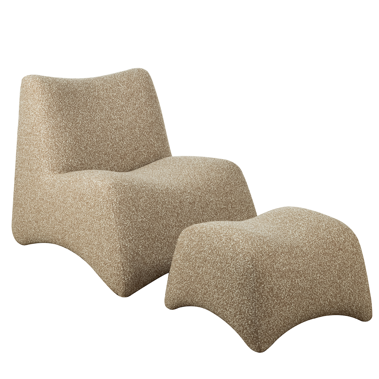 Bangkok Upholstered  Occasional Chair and Stool hover image