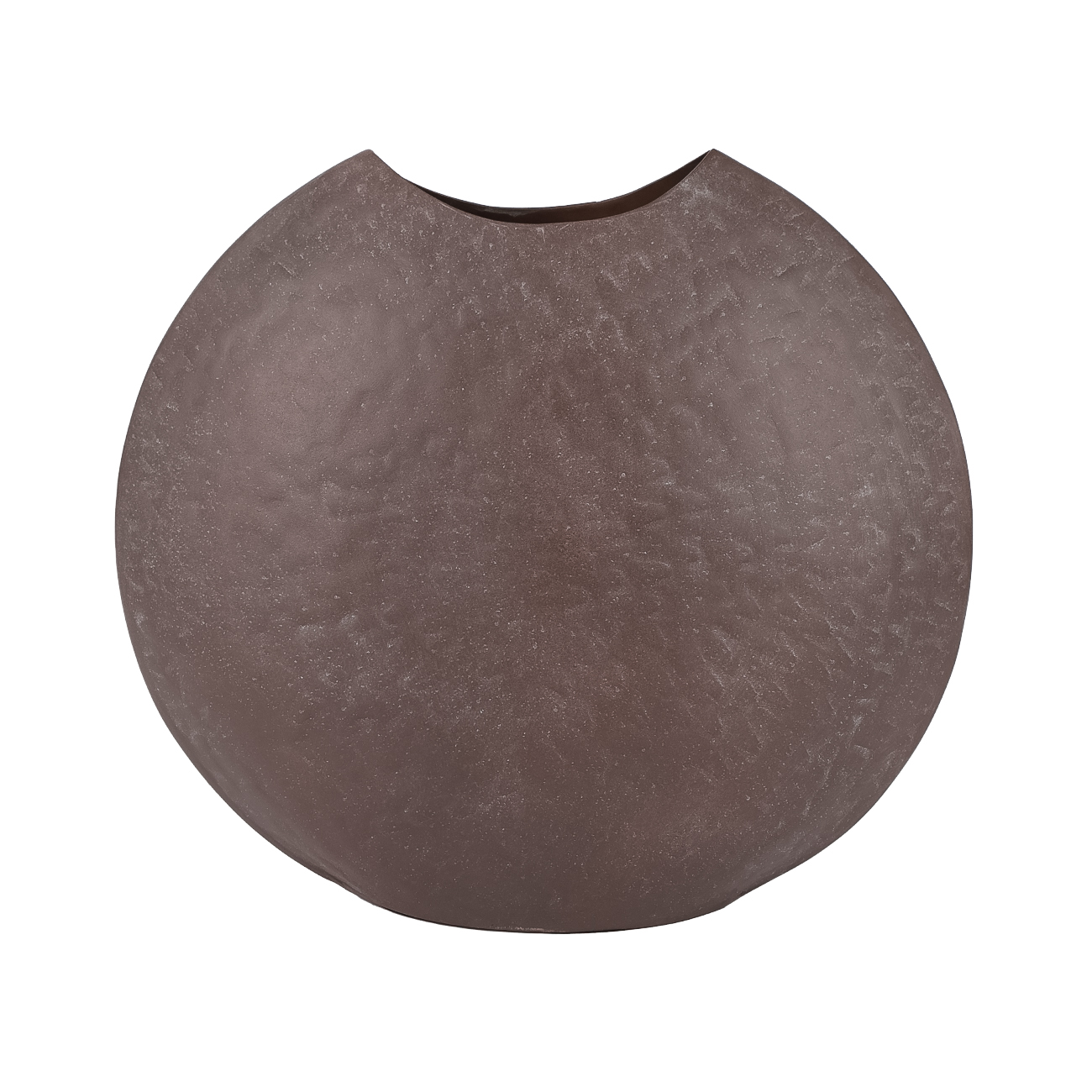 Samui Brown Stonewash Moon Vase hover image