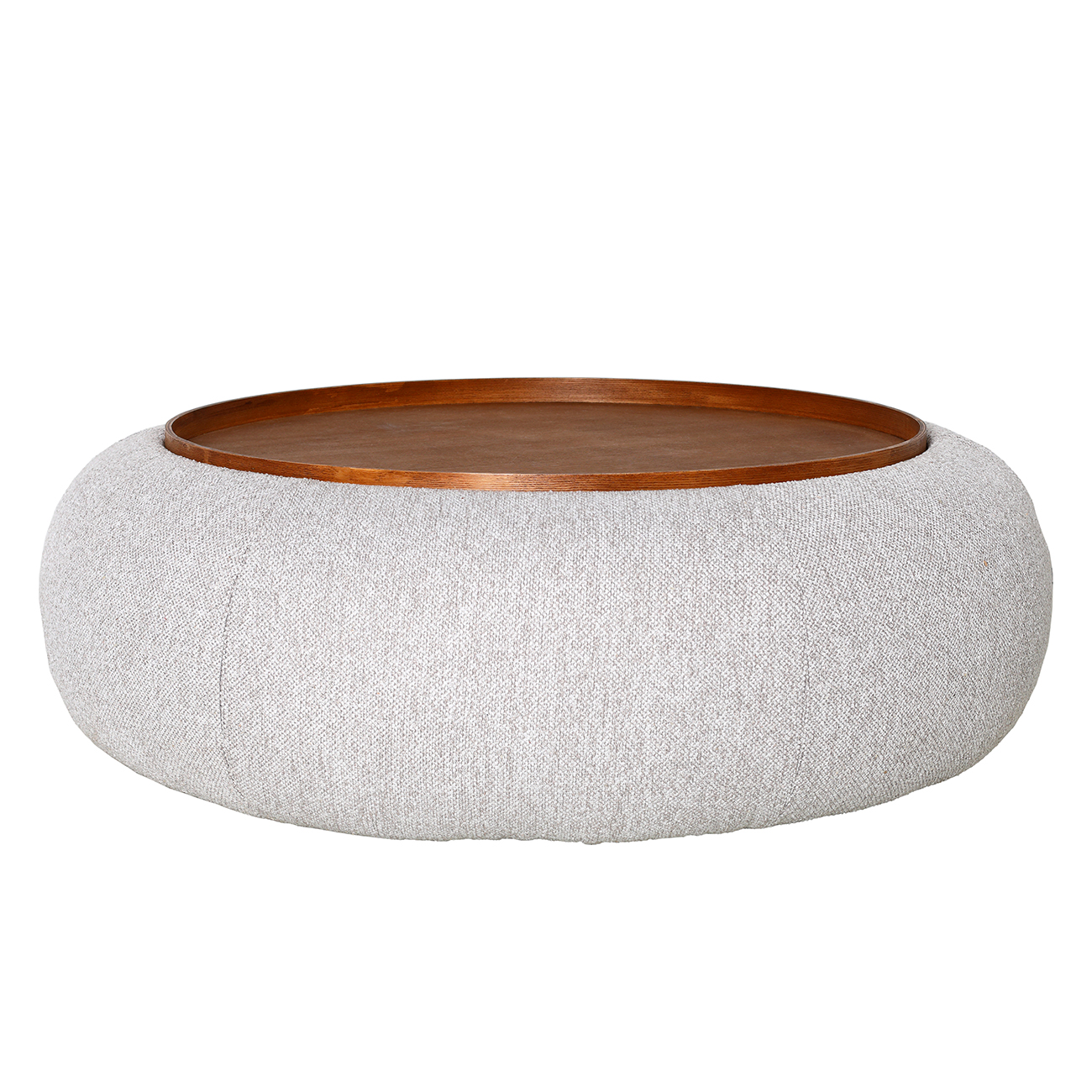 Gensen Ottoman in Oatmeal Large 100cm hover image