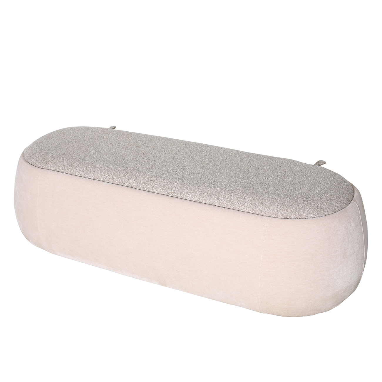 Clemance Storage Bench Mushroom