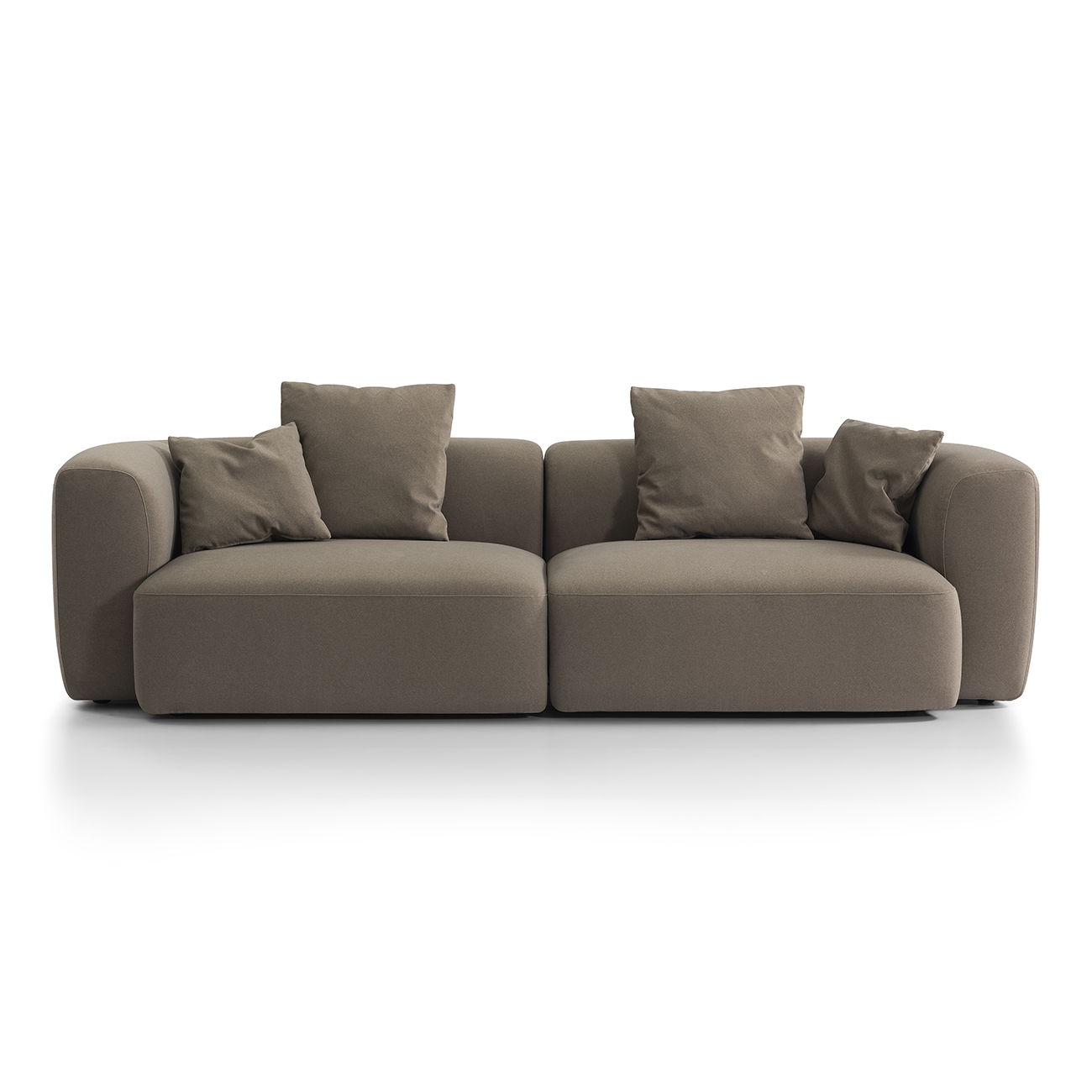 Wicklow Sofa in Soft Truffle Velvet hover image
