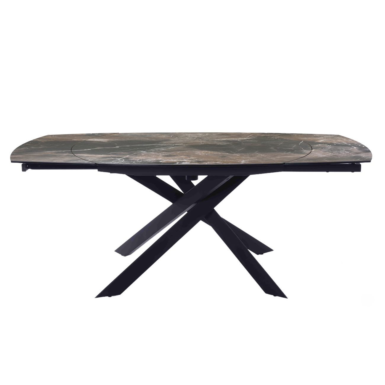 Themsby Extendable Dining Table Smoked Stone hover image