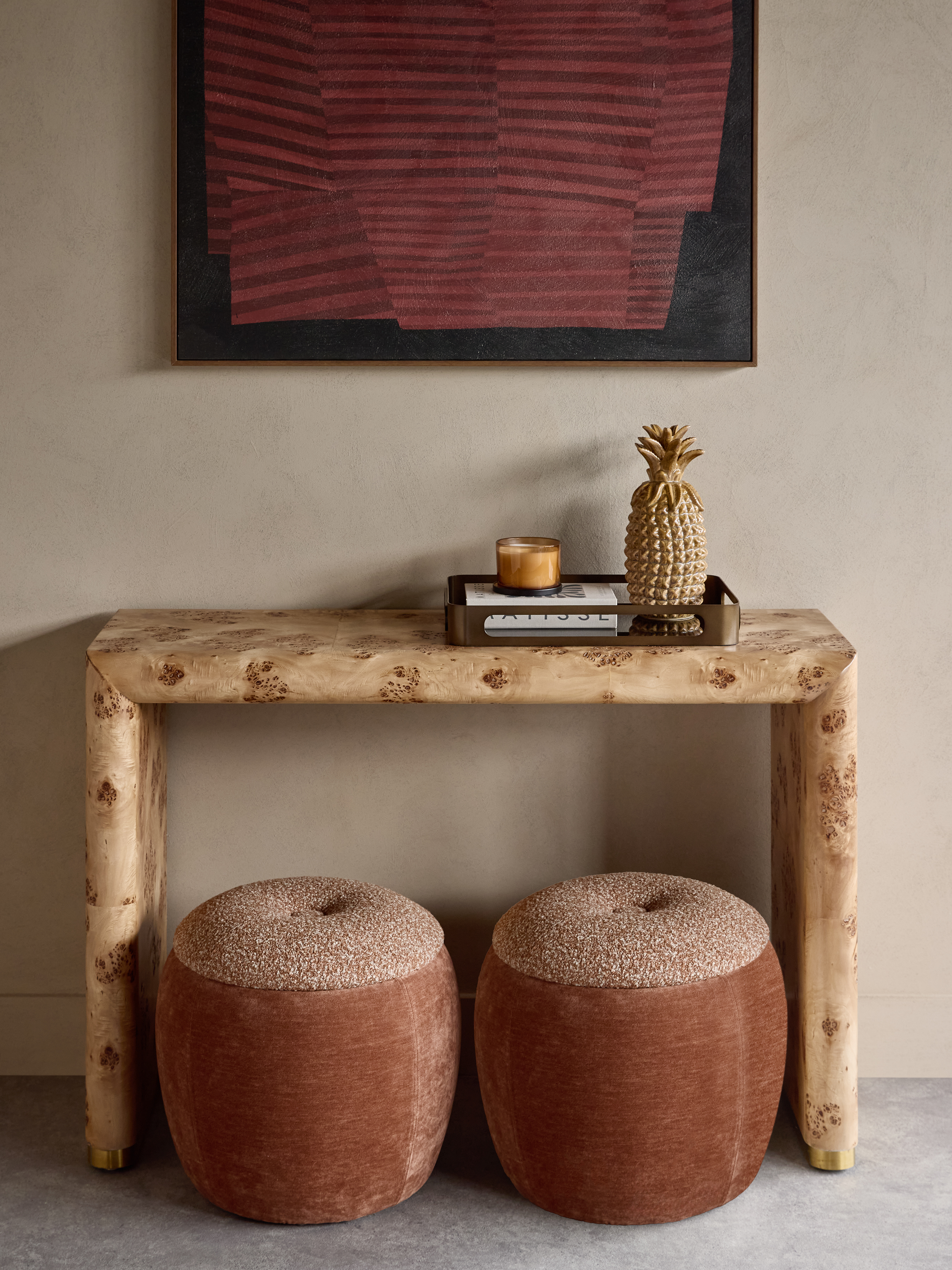 Karatara Burlwood Console Table