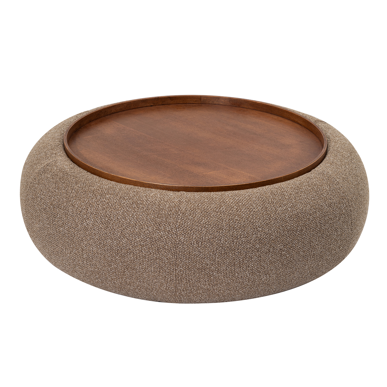 Gensen Ottoman in Coffee Large 100cm