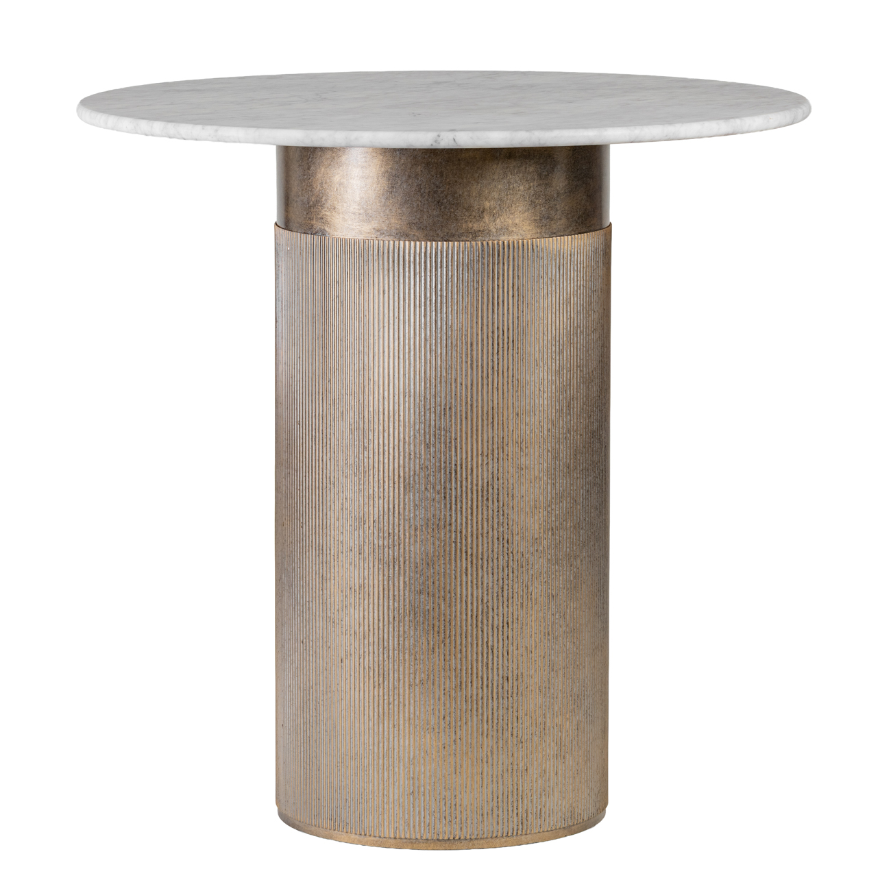 Belvedere Aged Gold Bistro  Table hover image
