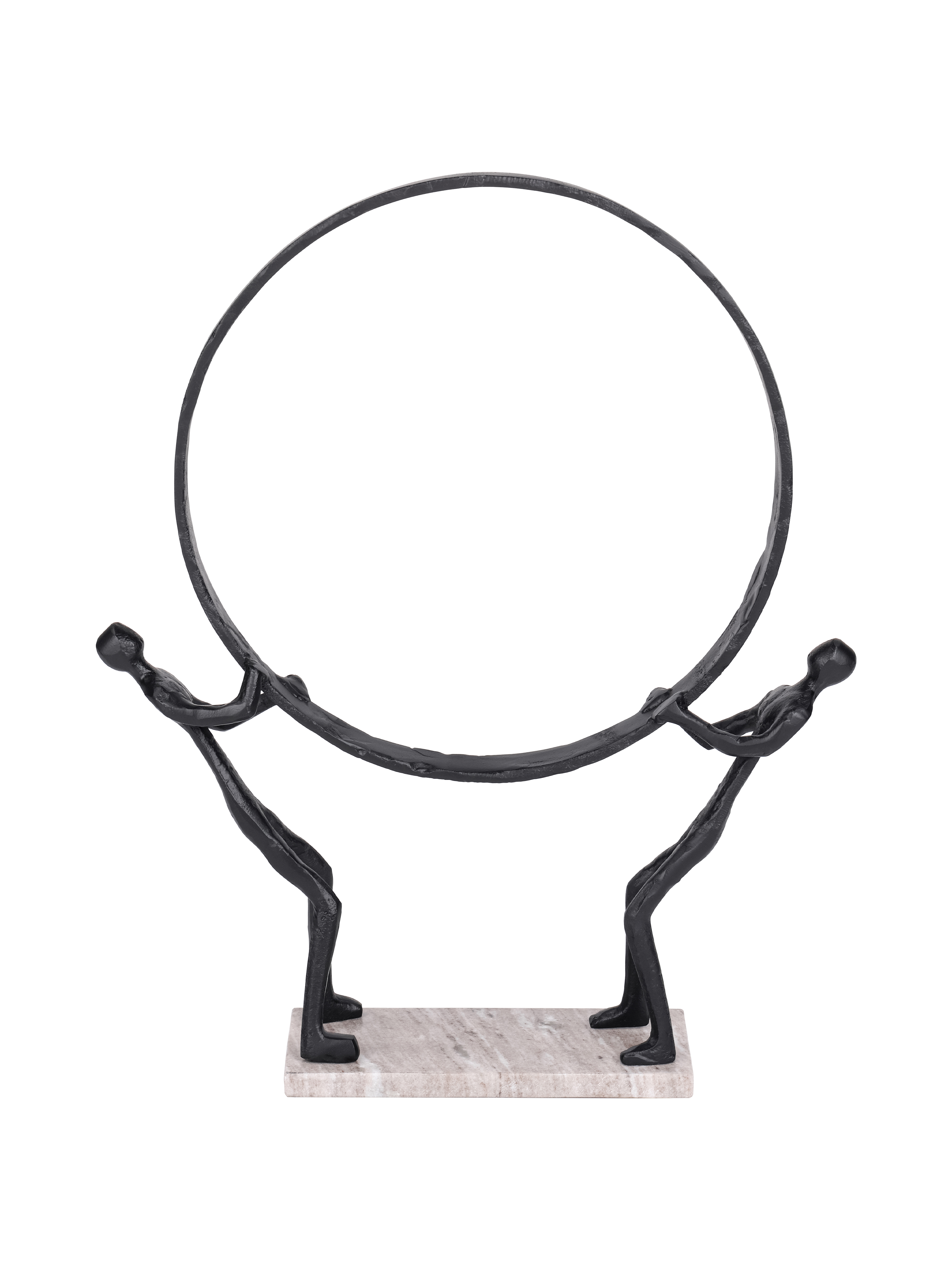 Balance Black Aluminium Sculpture hover image