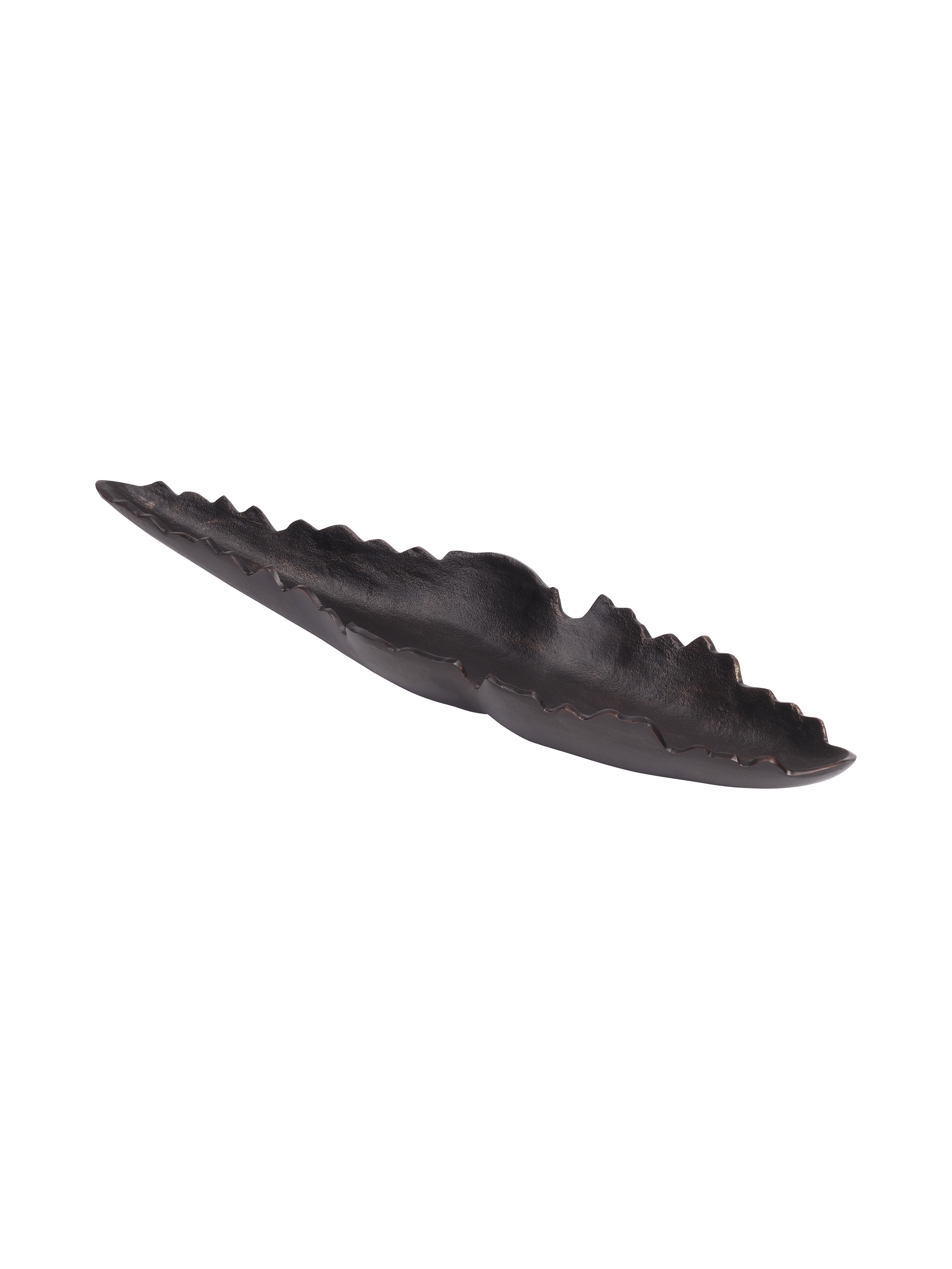 Maris Antique Black Aluminium Long Dish
