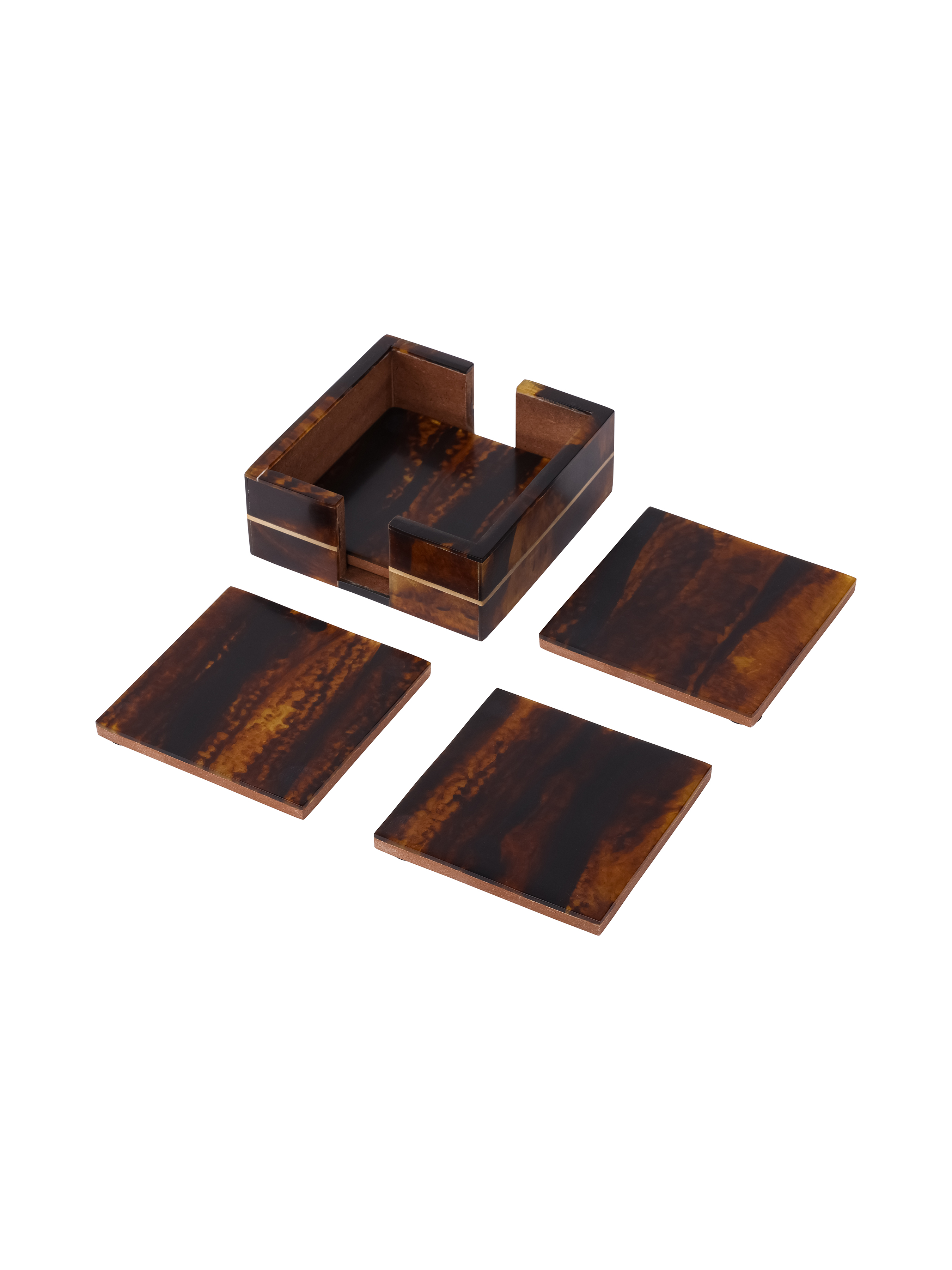Soraya Resin Coasters Set of 4