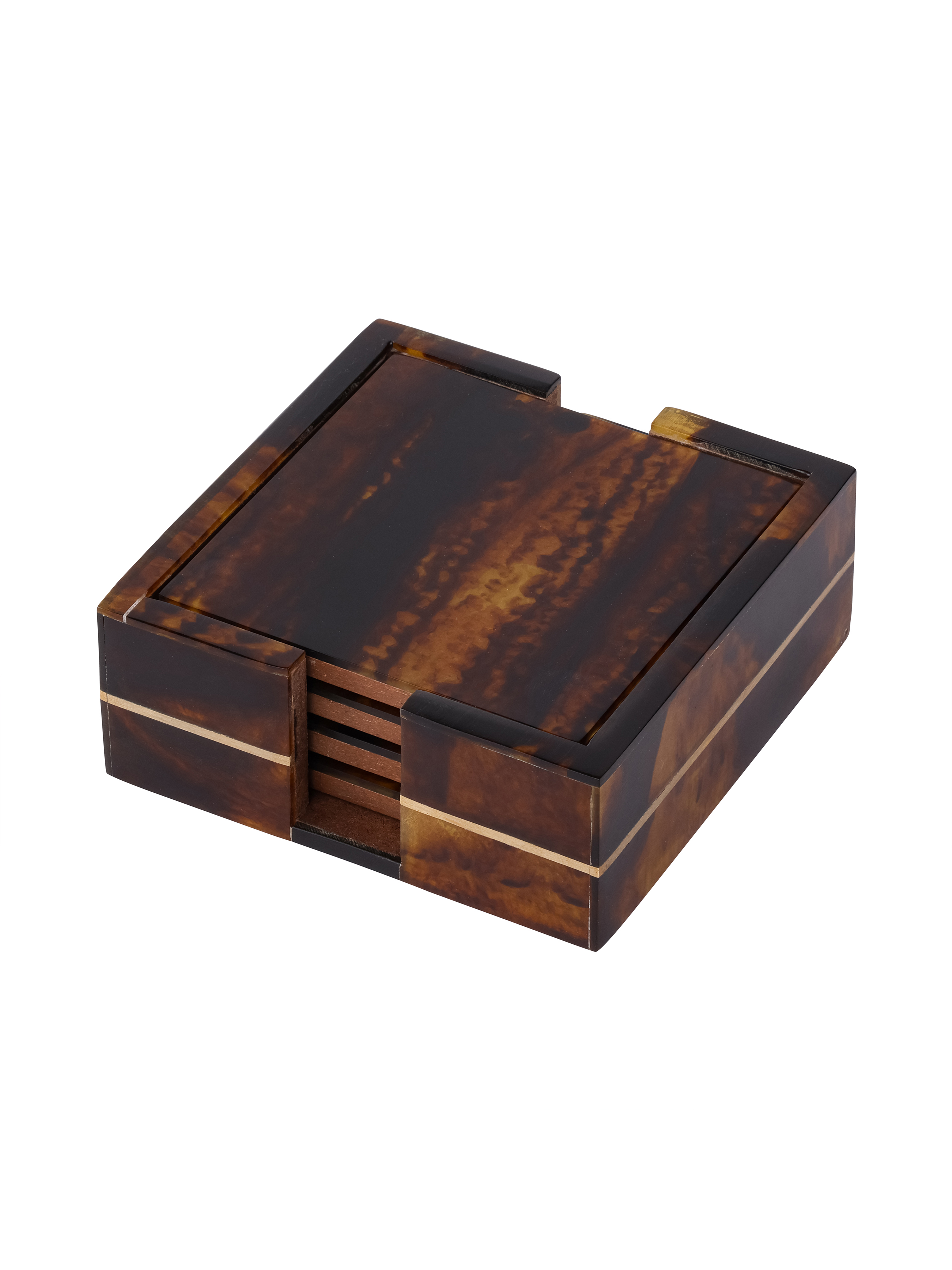 Soraya Resin Coasters Set of 4 hover image