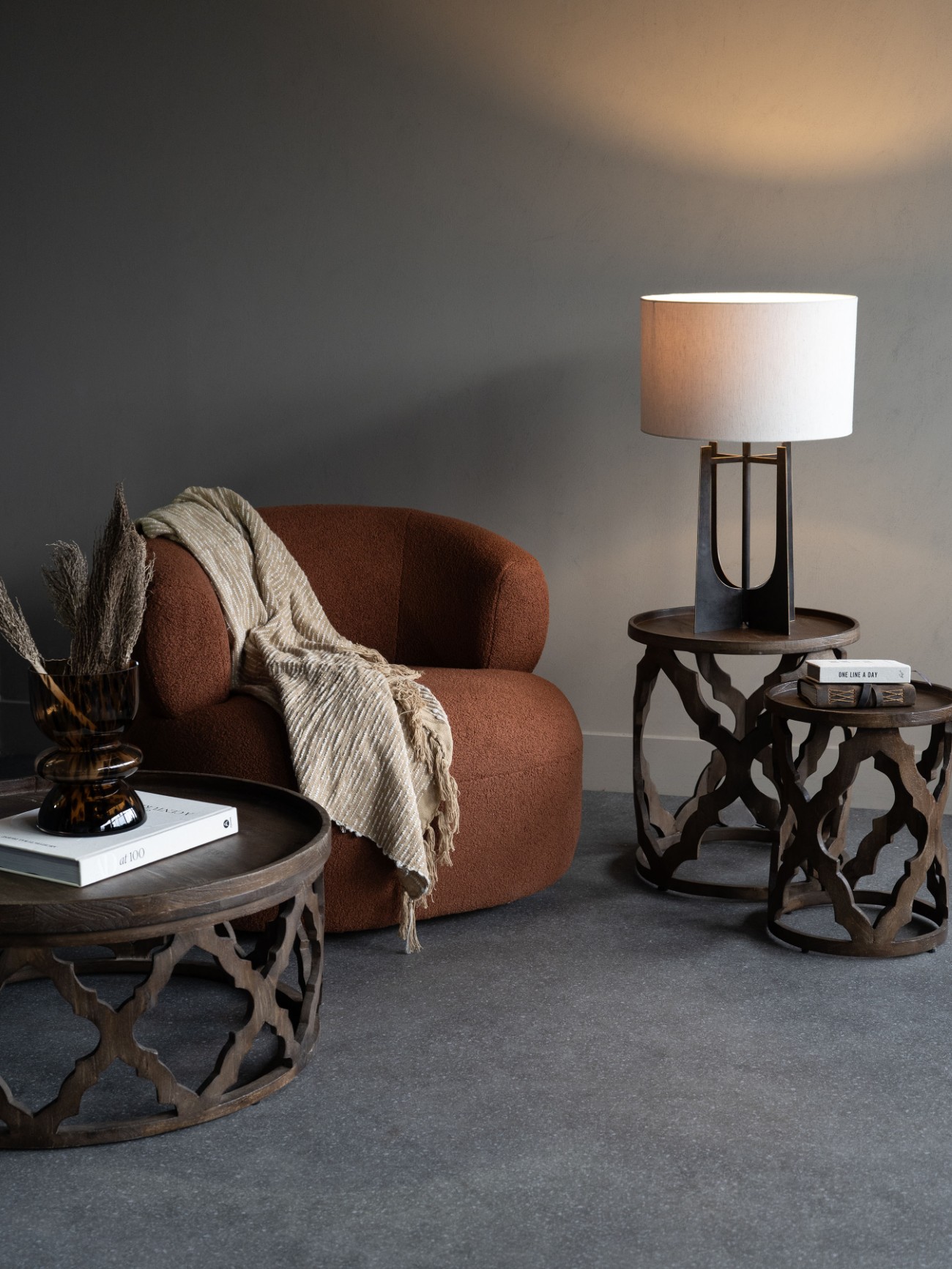 Jette Throw Natural 125x150cm hover image