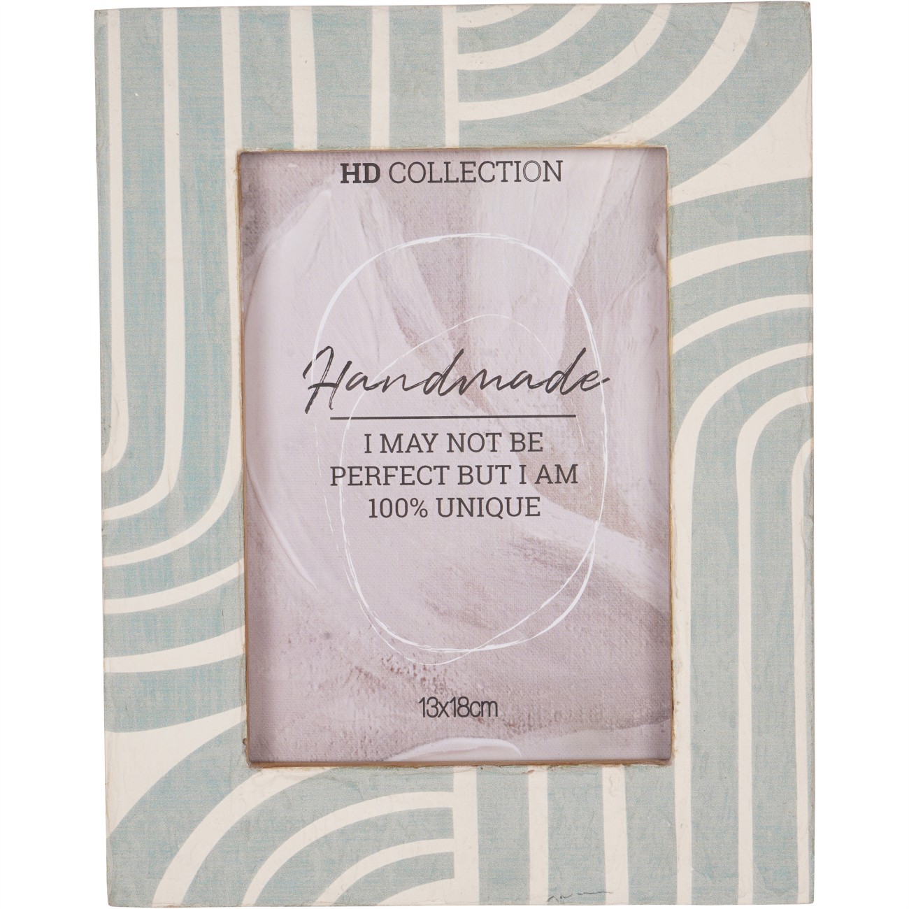 Curve Mango Wood Frame Bold 13x18cm